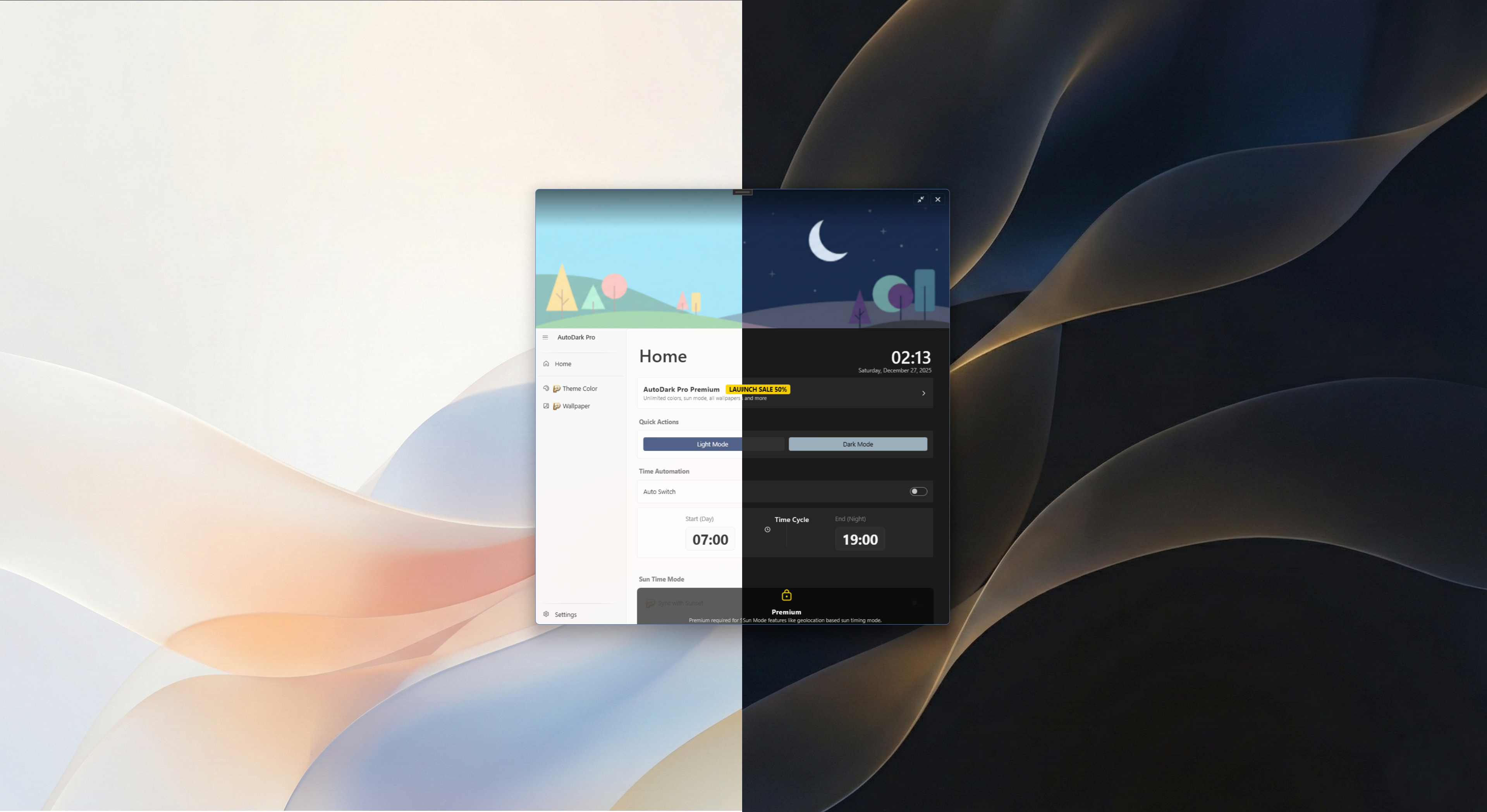 AutoDark Pro Screenshot